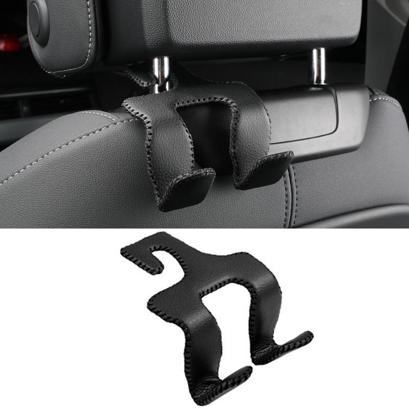 Stainless Steel Car Headrest Hook and Car Phone Holder Heavy Duty Rear Seat Organizer