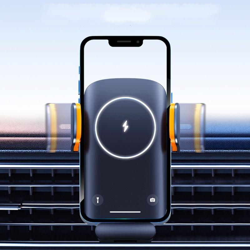 Wireless Car Charger 15W Fast Charging Car Phone Holder Air Vent Mount
