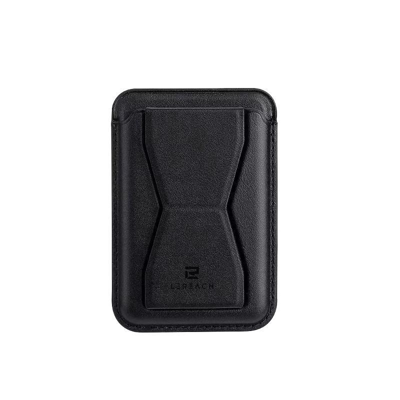 Aero Edition MagSafe wallet Leather Magnetic Phone Card Holder with Stand