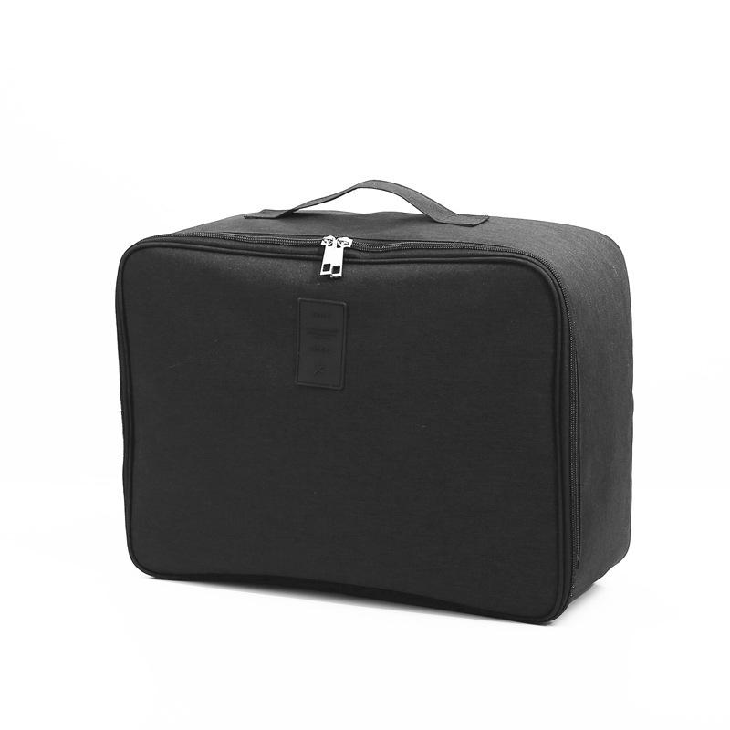 Large Capacity Travel Duffel Bag with Trolley Sleeve Oxford Carry On Luggage Storage Bag