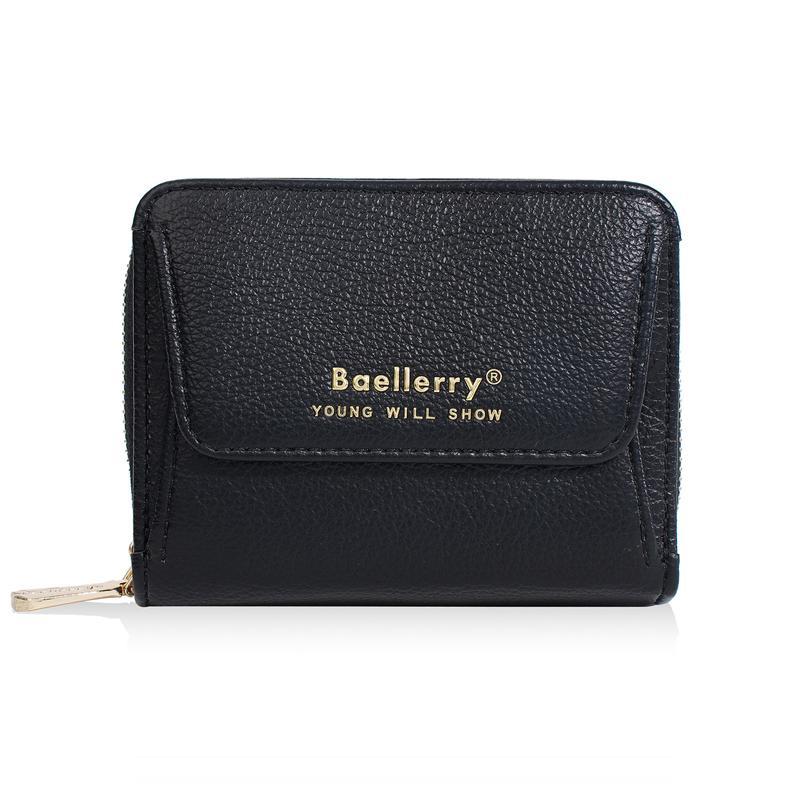 Women's Bifold Wallet PU Leather Card Holder Wallet with Zipper Coin Pocket and 15 Card Slots