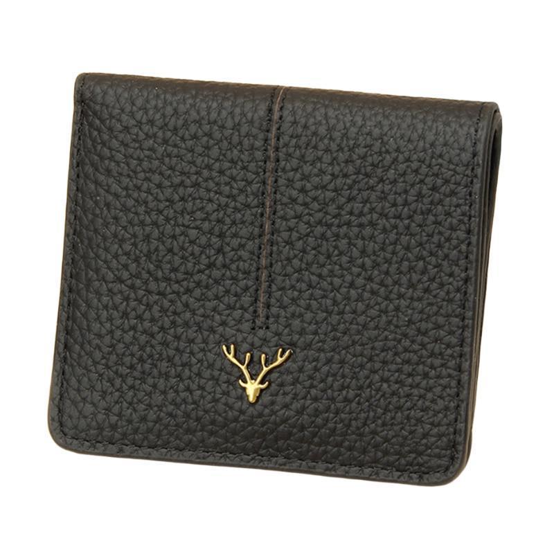 Slim Women's Leather Wallet Ultra Thin Card Holder Wallet with Coin Pocket and Billfold
