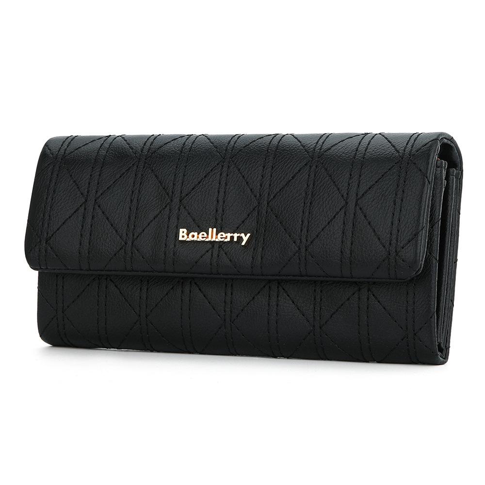 Women's Long Wallet Large Capacity Phone Wallet Clutch with Magnetic Buckle PU Leather Organizer