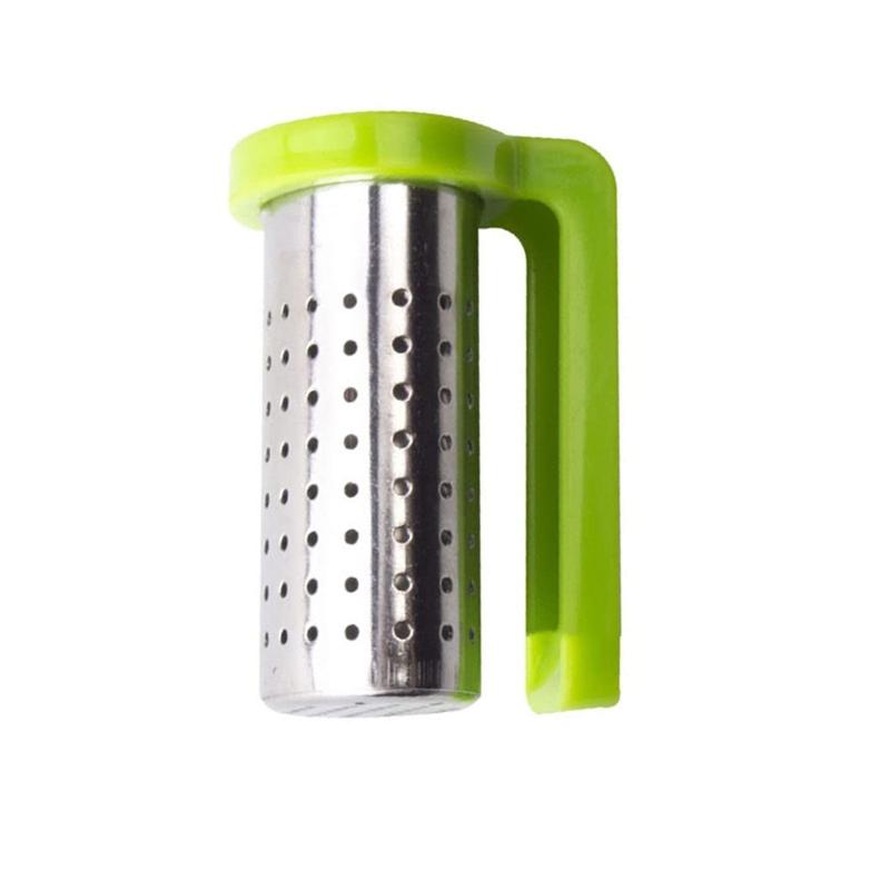 Portable Tea Strainer Stainless Steel Tea Infuser with Drip Rest for Loose Leaf Tea