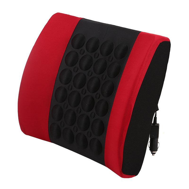 Universal Car Lumbar Support Massage Cushion Ergonomic Car Seat Back Support Pillow