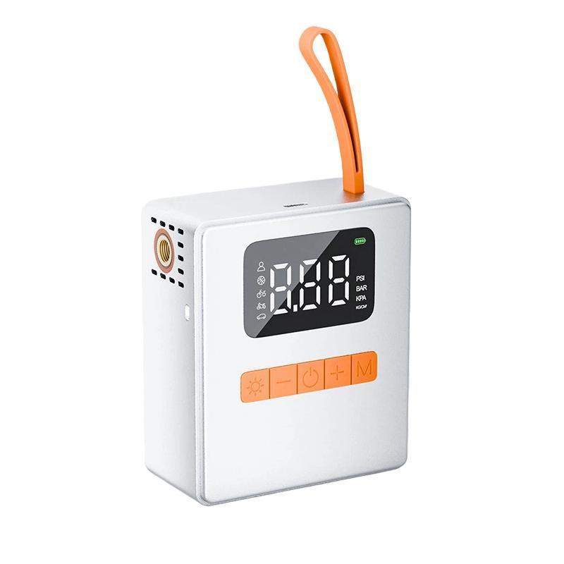 Portable Digital Tire Inflator Wireless Car Air Pump with LCD Tire Pressure Gauge and Type C Rechargeable Battery