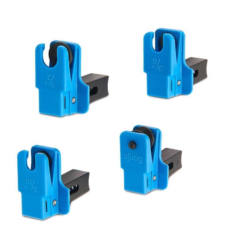 4PCS Brake Hose Clamp Fluid Line Clamp Set Professional Hose Pinch Off Tool for Auto Repair