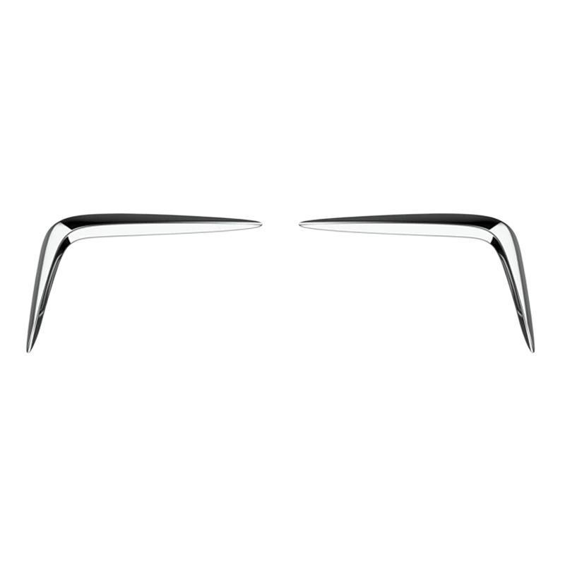 Toyota Corolla Cross 2025 Fog Light Trim ABS Front Bumper Protective Decorative Stickers 2PCS
