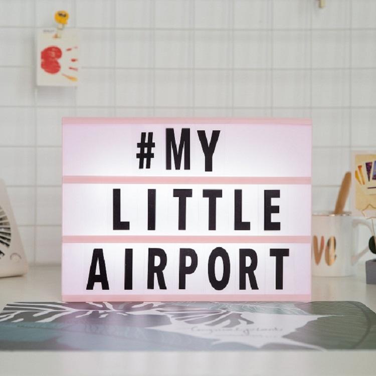 Personalized Light Box Decor Alphabet Night Light LED Letter Display for Home & Gifts