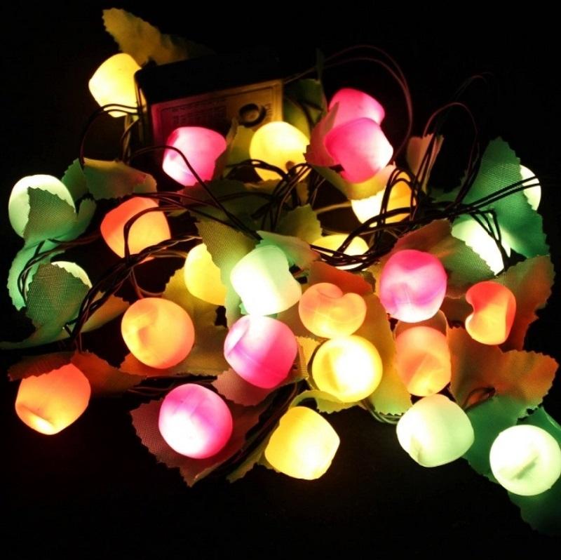 28 LED Christmas string lights Colorful Fairy Lights for Christmas Trees, Weddings & Holiday Decorations