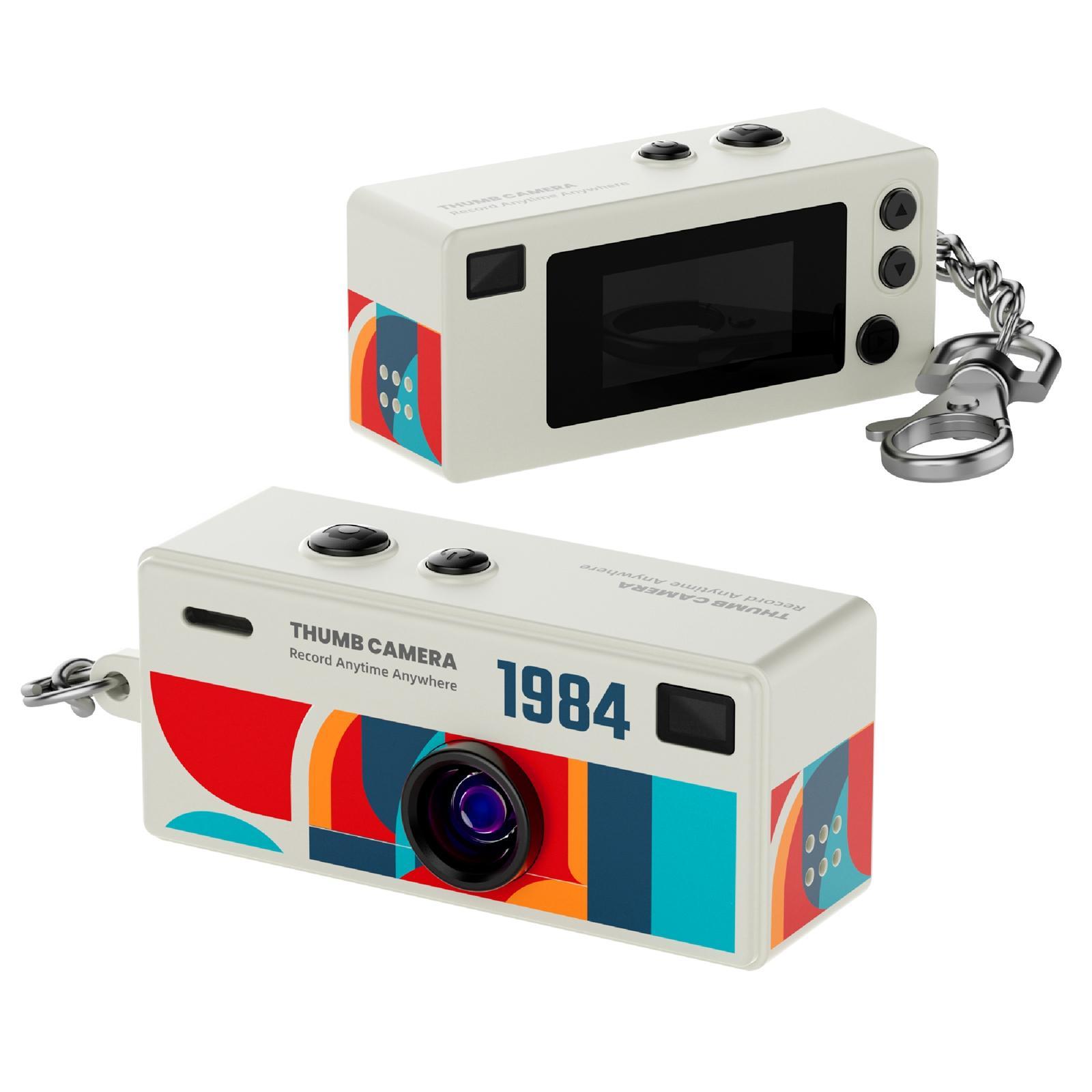 G6 Mini Digital Camera for Kids with 1080P Video, 0.96-Inch Screen and Keychain Design