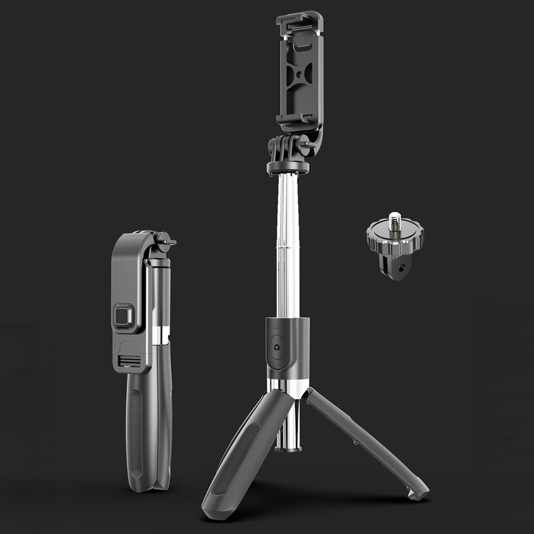 Bluetooth Selfie Stick Tripod with Wireless Remote and 360° Rotation