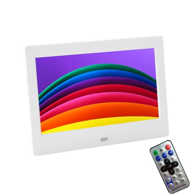 7 Inch Digital Photo Frame with 720P Video, USB and SD Card Playback