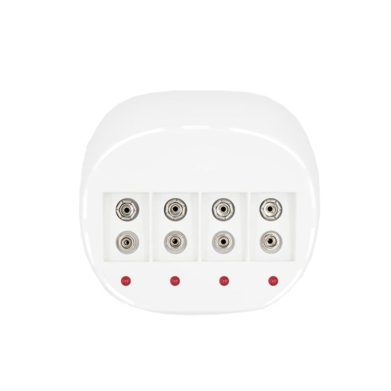 4-Slot Lithium Battery Charger with Smart Safety Protection
