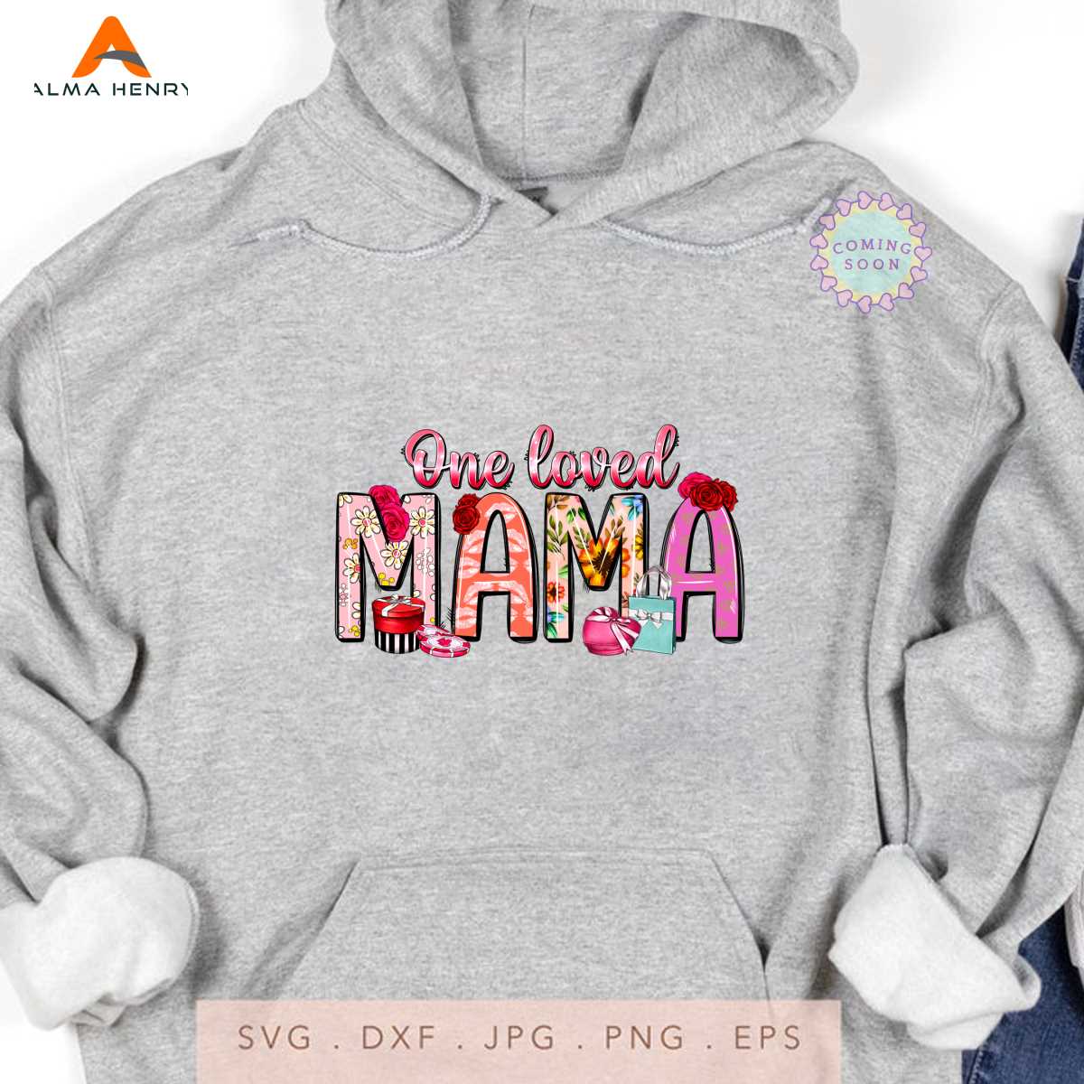 One Loved Mama Valentines Day PNG, Happy Valentine Png | Inspire Uplift