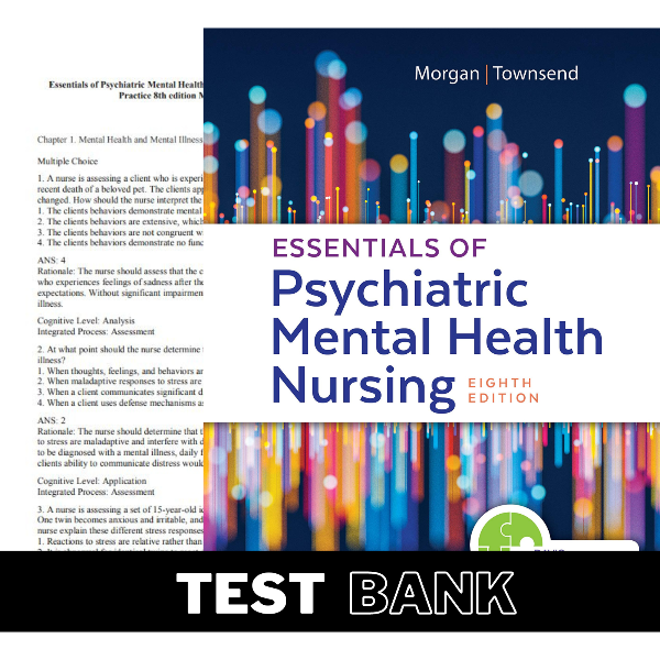 Essentials of Psychiatric Mental Health Nursing 8th Edition | Inspire ...