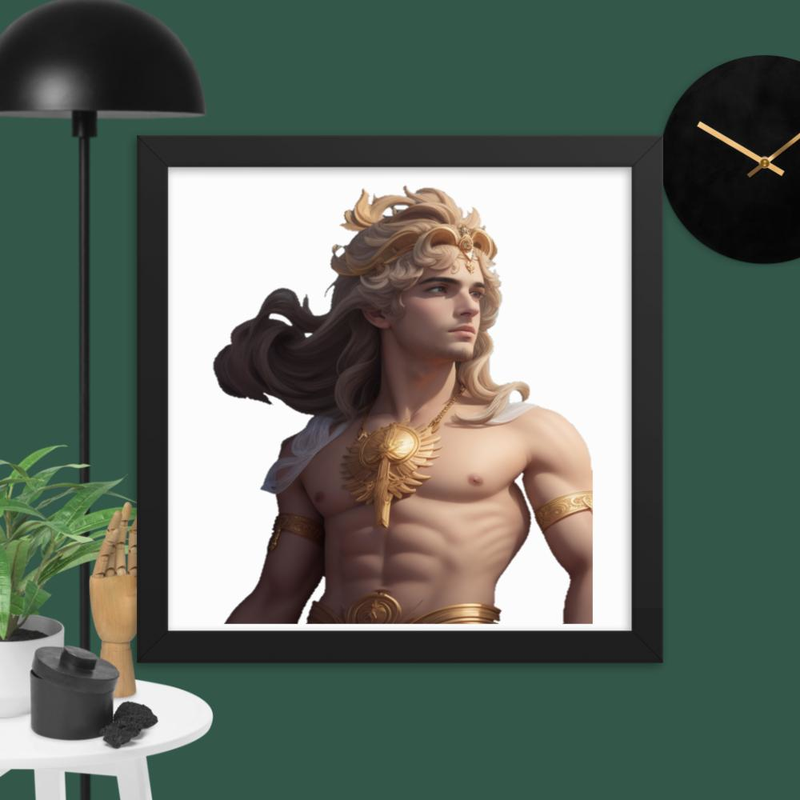 apollo the odyssey Framed poster Inspire Uplift