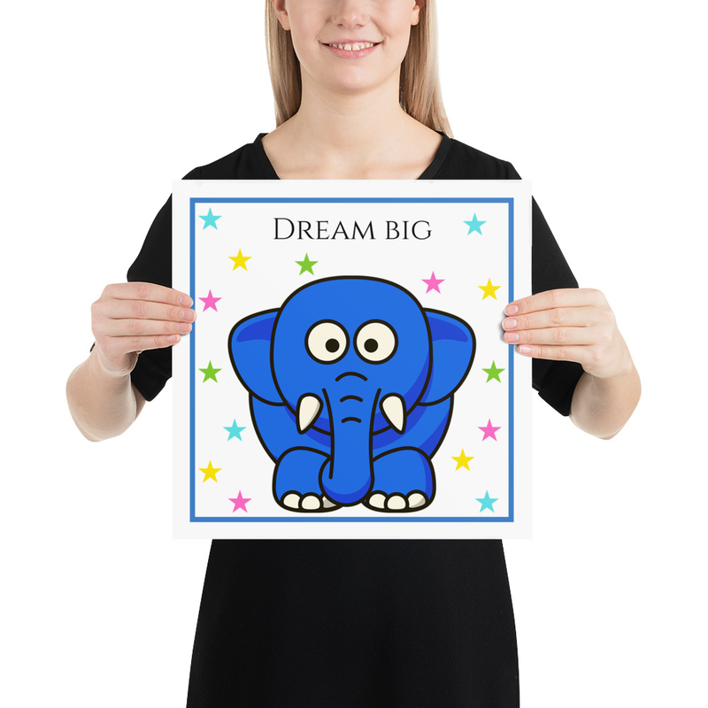 Nursery Wall Art Poster Print