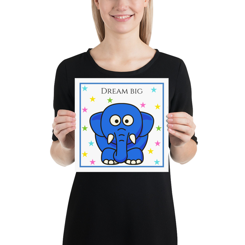 Nursery Wall Art Poster Print