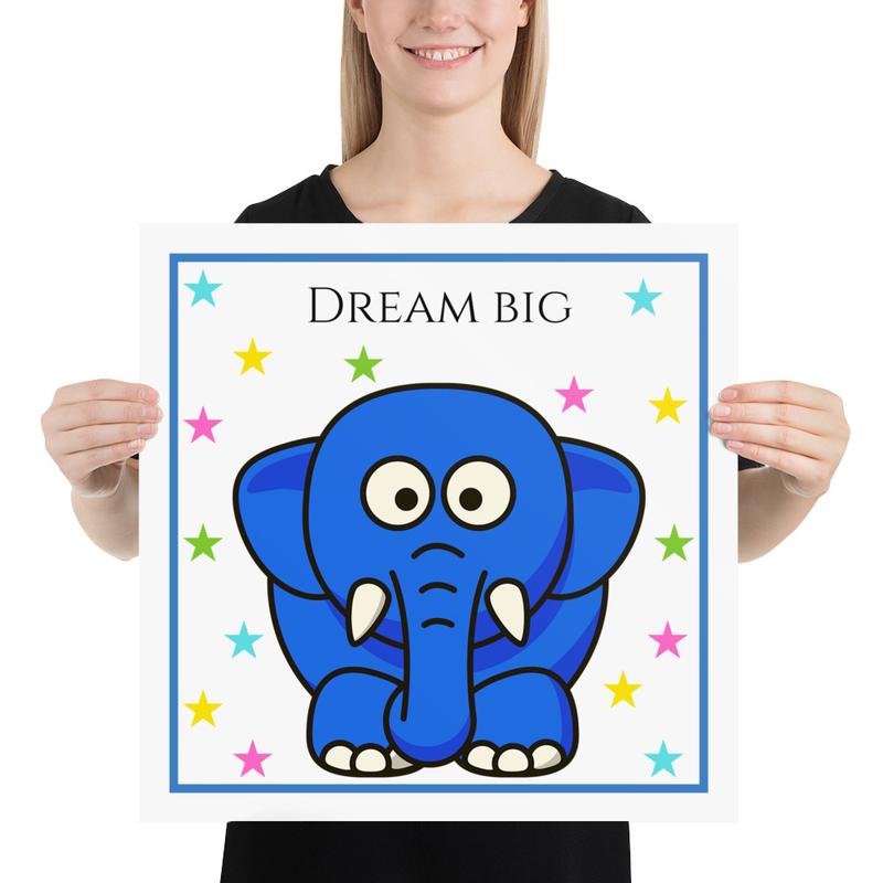 Nursery Wall Art Poster Print