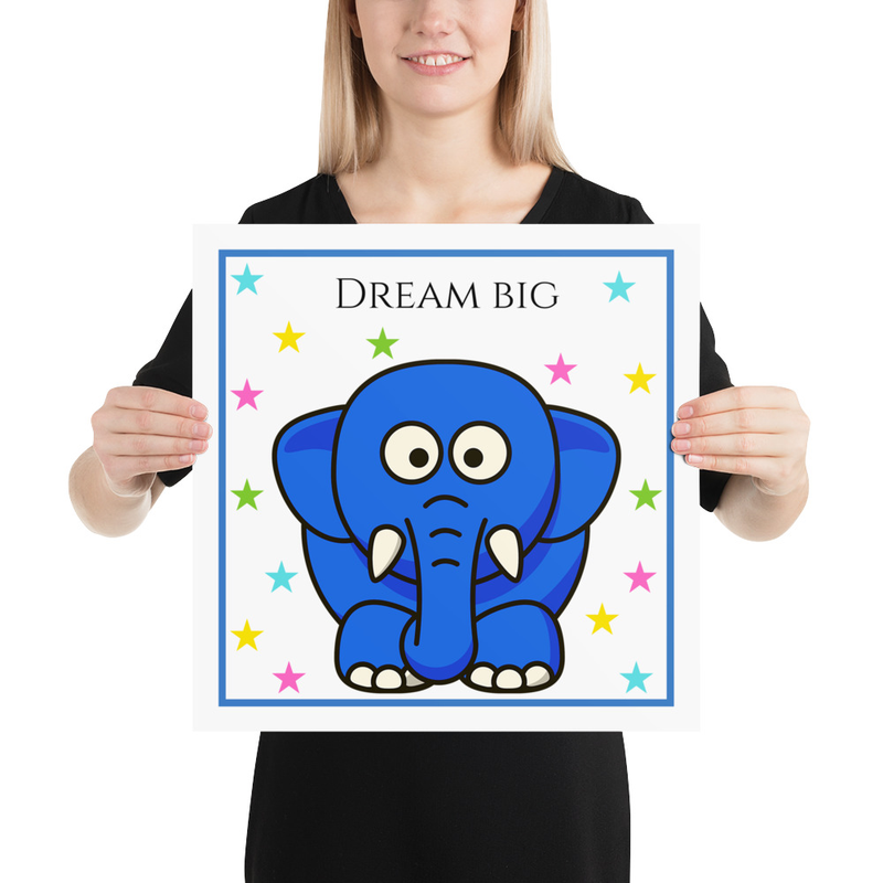 Nursery Wall Art Poster Print