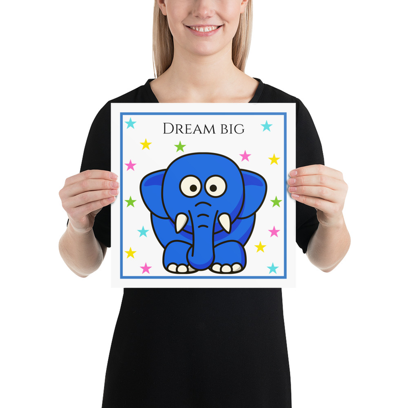 Nursery Wall Art Poster Print